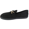 Barefoot Ideal Shoes 9811 – Czarne Zamszowe Półbuty Damskie