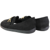 Barefoot Ideal Shoes 9811 – Czarne Zamszowe Półbuty Damskie