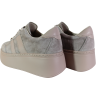 Sneakersy Goodin GD-XW-1044 Skórzane Taupe – Beżowe Zamszowe