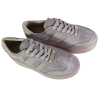 Sneakersy Goodin GD-XW-1044 Skórzane Taupe – Beżowe Zamszowe