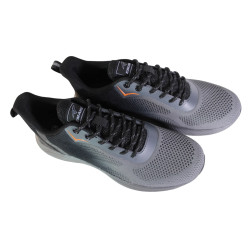 Półbuty sportowe Emaks W6029 ciemny szary | Lekkie sneakersy męskie