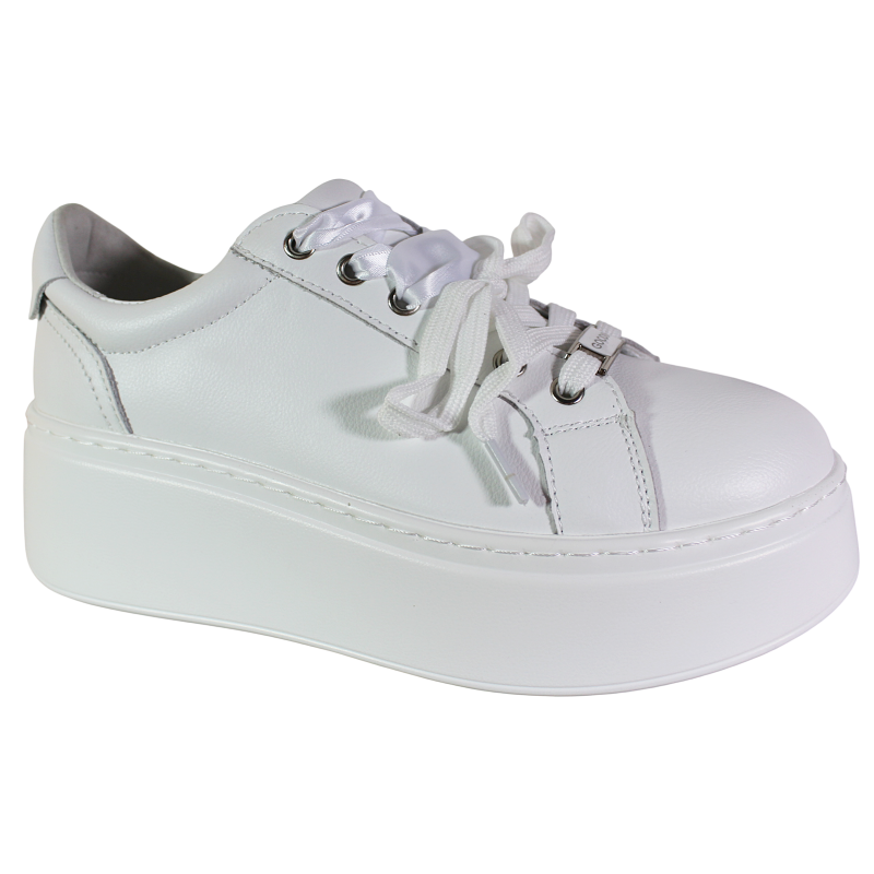 Sneakersy Goodin GD-XW-1072 Skórzane Białe – Komfort i Styl
