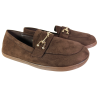 Barefoot Ideal Shoes 9811 – Czekoladowe Zamszowe Półbuty Damskie