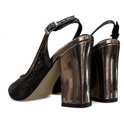Kaniowski K-0118 Czółenka Skóra Naturalna Slingback Eleganckie