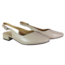 Skórzane Sandały Jankowski P-3-322 Beżowe – Komfort i Elegancja