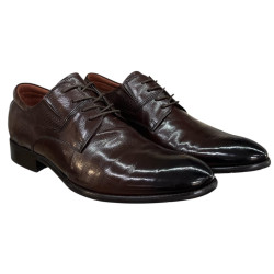 Brooman T86-107-A02 Brąz Skóra Naturalna – Eleganckie Półbuty Męskie