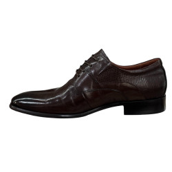 Brooman T86-107-A02 Brąz Skóra Naturalna – Eleganckie Półbuty Męskie