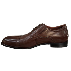 Brooman T83-364-AB44 Półbuty Męskie Skóra Naturalna Brąz Eleganckie