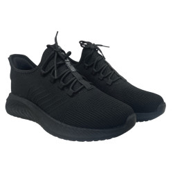 Big Star UU174003 Sneakersy Męskie Czarne Lekkie Sportowe