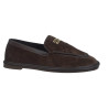 Vinceza 62271 Mokasyny Damskie Eko Zamsz Czekoladowe Loafers