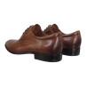 JOHN DOUBARE H8089158 Półbuty Męskie Skóra Naturalna Brąz Eleganckie