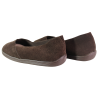 Siwiecki JH610P Barefoot Skórzane Damskie Brąz Zamsz Czekoladowe