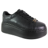 Sneakersy Damskie Goodin GD-XW-1045 Skóra Czarne Lico