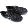 Sneakersy Damskie Goodin GD-XW-1051 Skóra Czarne Zamszowe