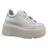 KARINO 5692 Sneakersy Damskie Skóra Naturalna Jasny Beż Platforma