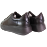 Sneakersy Damskie Cambell 26-19379 Skóra Brązowe Lico Czekoladowe