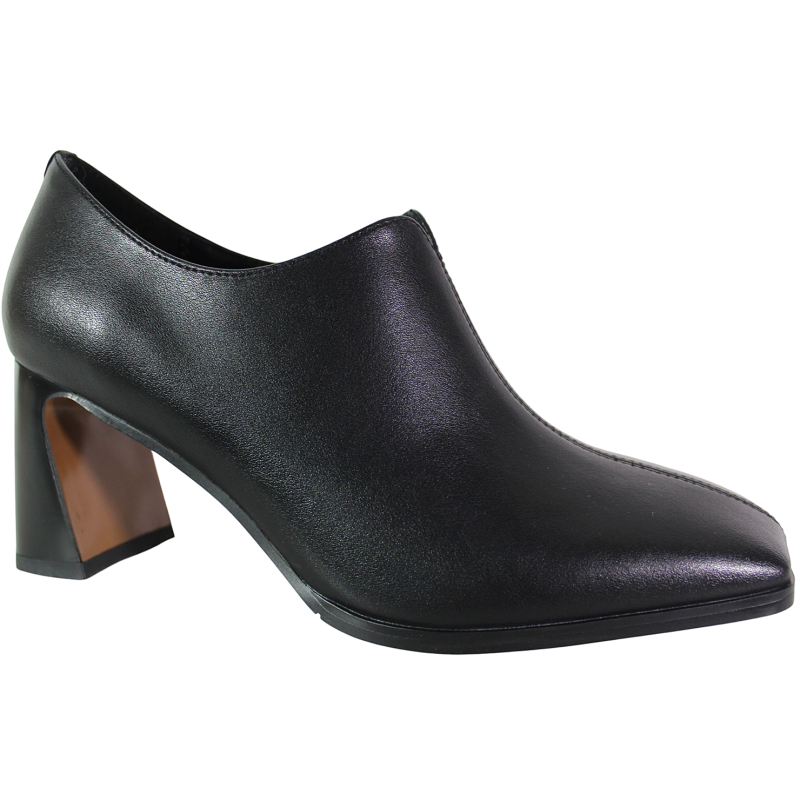 Półbuty Damskie Cambell 26-52339 Skóra Czarne Lico
