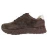 Sneakersy Damskie Goodin GD-XW-1079 Skóra Brązowe Zamszowe Czekoladowe