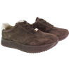 Sneakersy Damskie Goodin GD-XW-1079 Skóra Brązowe Zamszowe Czekoladowe