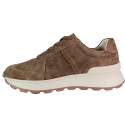 Sneakersy Damskie Goodin GD-XW-1078 Skóra Brązowe Zamszowe Wygodne