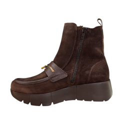 Botki Damskie Hispanitas HI265153 Brązowe Skóra Naturalna