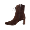 Botki Damskie Hispanitas HI265227 Espresso Skóra Naturalna