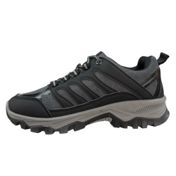Sneakersy Męskie BIG STAR UU174340 Czarne Szare Sportowe