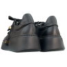 KARINO 6127 Sneakersy Damskie Skóra Naturalna Czarne Platforma
