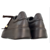 KARINO 6127 Sneakersy Damskie Skóra Naturalna Brązowe Platforma