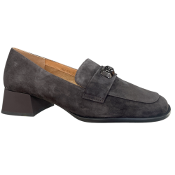 Półbuty Damskie D&A CR62-3399 Chocolate Eleganckie Mokasyny