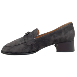Półbuty Damskie D&A CR62-3399 Chocolate Eleganckie Mokasyny