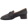 Półbuty Damskie D&A CR62-3399 Chocolate Eleganckie Mokasyny