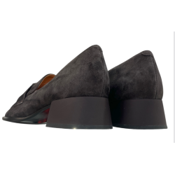 Półbuty Damskie D&A CR62-3399 Chocolate Eleganckie Mokasyny