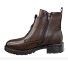 Botki Damskie Cathay Moda 5057-2 Brązowe Eleganckie
