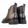 Botki Damskie Cathay Moda 5057-2 Brązowe Eleganckie
