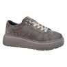 KOBBO 41526 Sneakersy Damskie Brązowe Skóra Naturalna