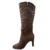 Kozaki damskie M.DASZYŃSKI SA271-6 Dark Brown