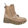 Botki Damskie Hispanitas HI265153 Beż Taupe Skóra Naturalna Zamszowe