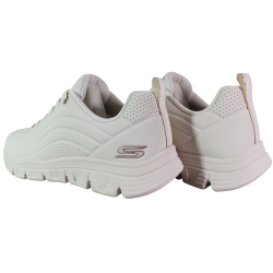 Buty Damskie Skechers 117704 Beżowe Sportowe Memory Foam