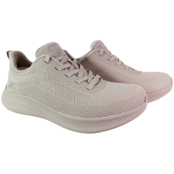 Buty Damskie Skechers 117733/NAT Beżowe BOBS Moda Flex
