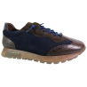 Sneakersy damskie Hispanitas CHI265106 skóra Espresso Velour Navy Blue