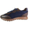 Sneakersy damskie Hispanitas CHI265106 skóra Espresso Velour Navy Blue