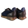 Sneakersy damskie Hispanitas CHI265106 skóra Espresso Velour Navy Blue