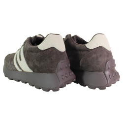Sneakersy damskie Jankowski JK/A-3-811 skóra naturalna brązowe zamszow
