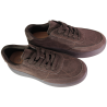 Sneakersy damskie Cambell 26-13311 brązowe czekoladowe zamszowe skóra
