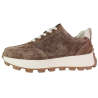 Sneakersy damskie Goodin GD-XW-1076 skóra naturalna brązowe zamszowe