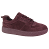 Sneakersy damskie Jankowski JK/A-3-338 skóra naturalna bordowe zamszow