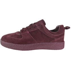 Sneakersy damskie Jankowski JK/A-3-338 skóra naturalna bordowe zamszow