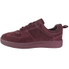 Sneakersy damskie Jankowski JK/A-3-338 skóra naturalna bordowe zamszow