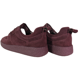 Sneakersy damskie Jankowski JK/A-3-338 skóra naturalna bordowe zamszow